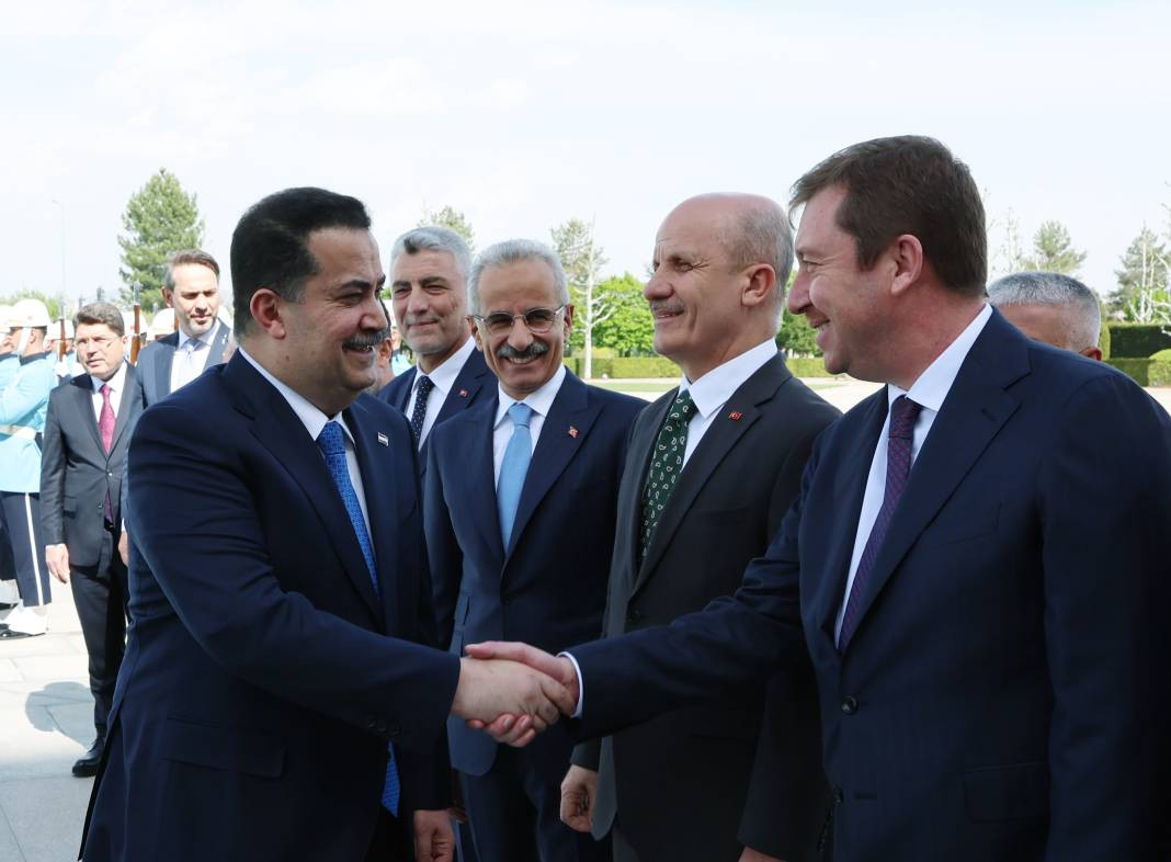 Irak Başbakanı Ankara’da! Külliye’de resmi tören: Sudani’den güç birliği mesajı... - Resim: 10